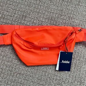 NWT The Foldie Crossbody bag, orange